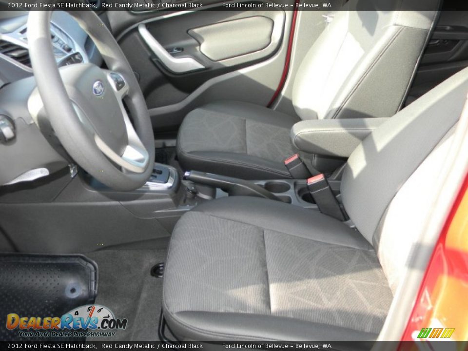 Charcoal Black Interior - 2012 Ford Fiesta SE Hatchback Photo #7