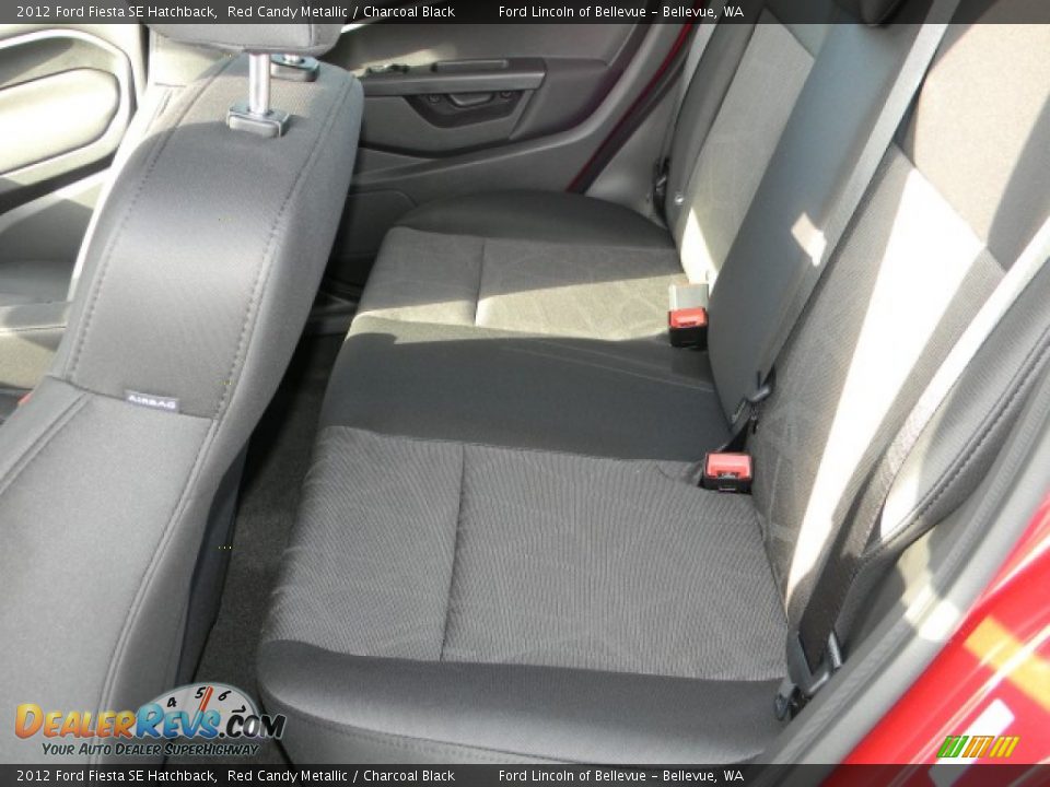 2012 Ford Fiesta SE Hatchback Red Candy Metallic / Charcoal Black Photo #8