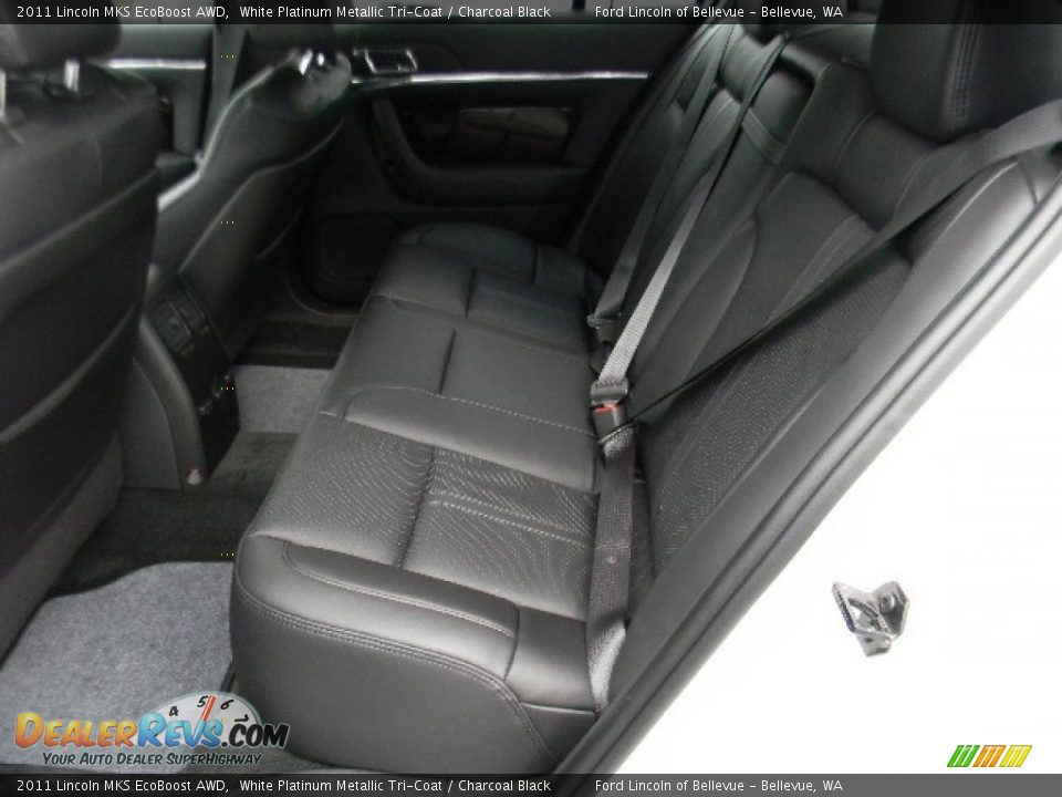 Charcoal Black Interior - 2011 Lincoln MKS EcoBoost AWD Photo #8