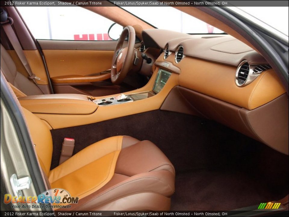 Canyon Tritone Interior 2012 Fisker Karma Ecosport Photo