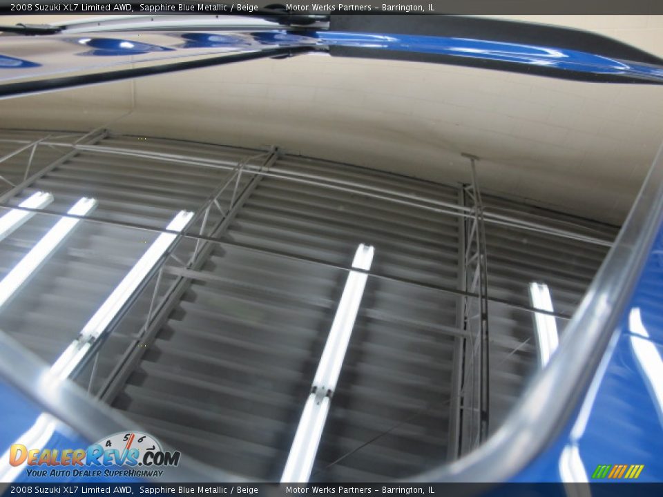 2008 Suzuki XL7 Limited AWD Sapphire Blue Metallic / Beige Photo #13