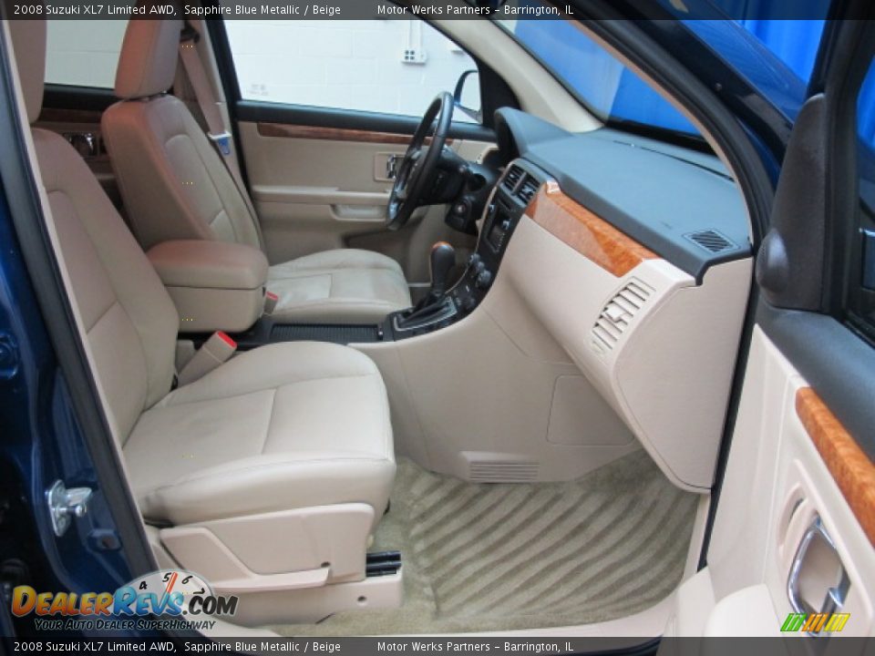 Beige Interior - 2008 Suzuki XL7 Limited AWD Photo #24