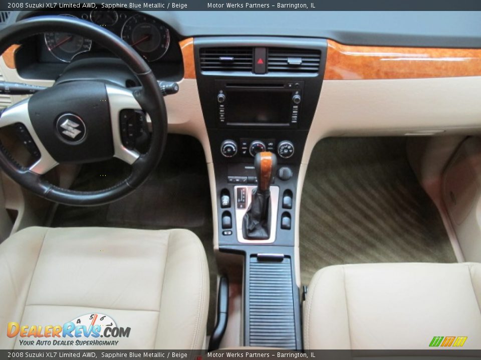 2008 Suzuki XL7 Limited AWD Sapphire Blue Metallic / Beige Photo #27