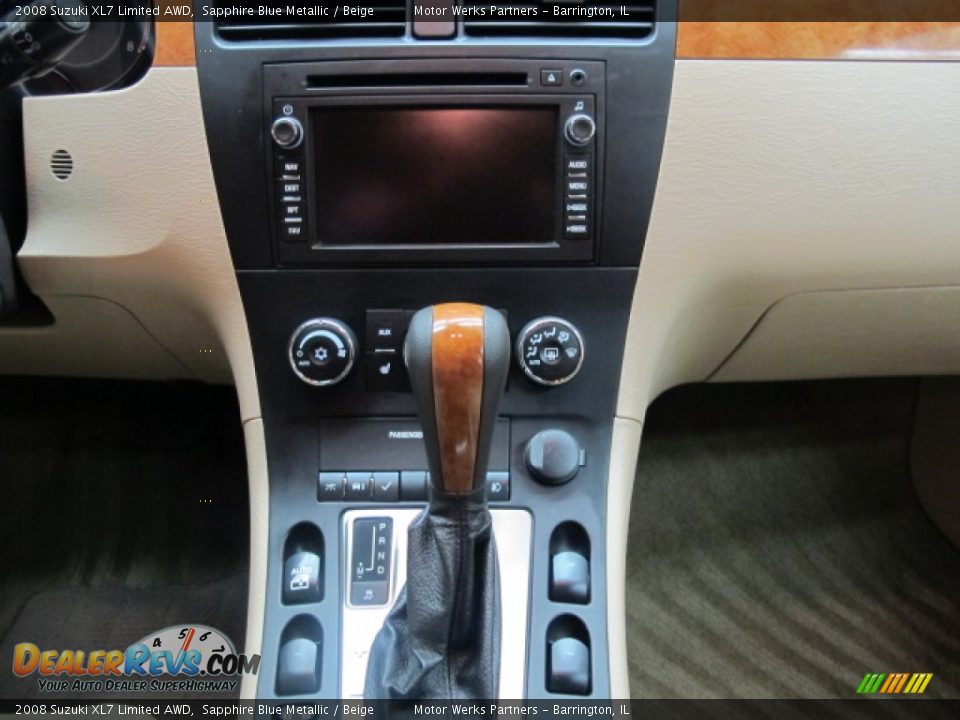 2008 Suzuki XL7 Limited AWD Sapphire Blue Metallic / Beige Photo #31