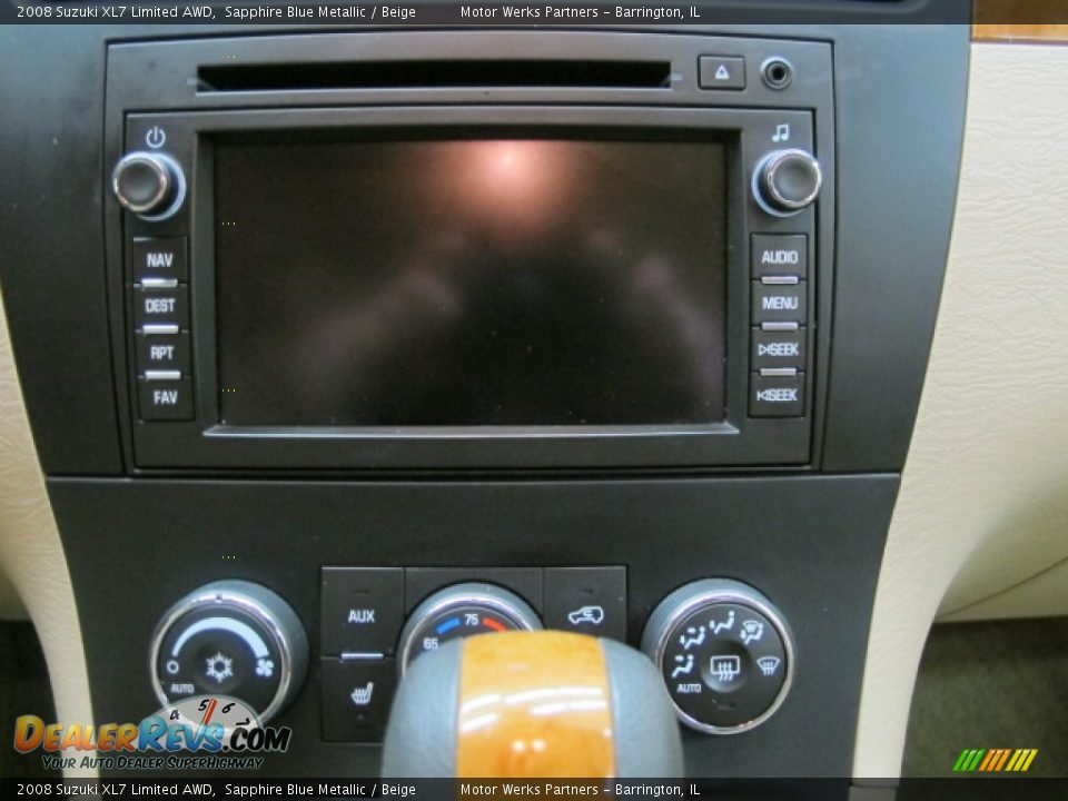 2008 Suzuki XL7 Limited AWD Sapphire Blue Metallic / Beige Photo #32