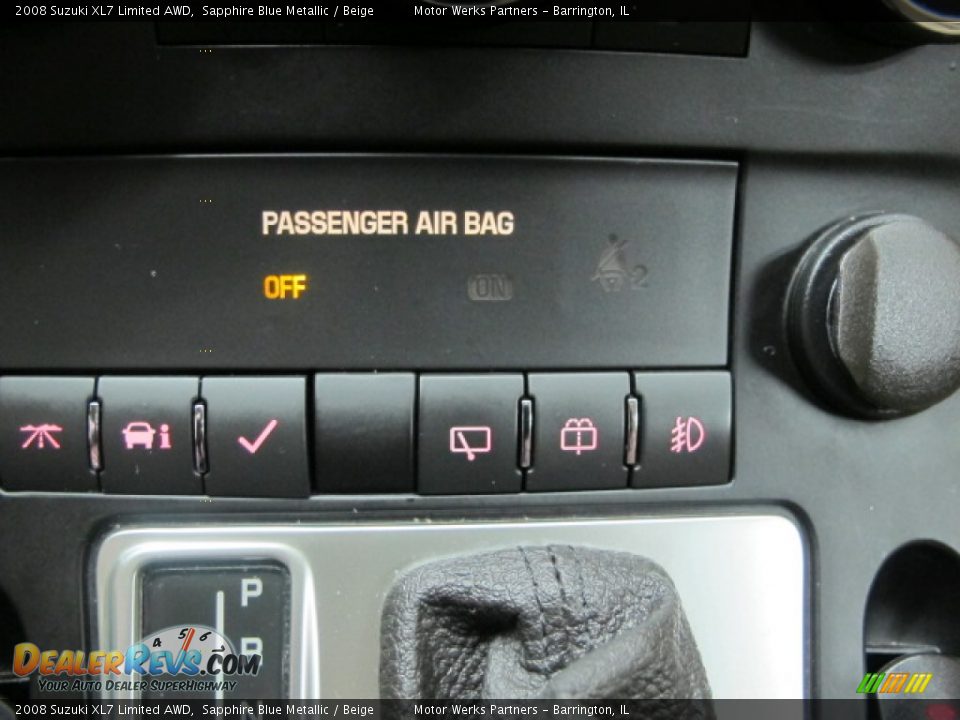 2008 Suzuki XL7 Limited AWD Sapphire Blue Metallic / Beige Photo #35