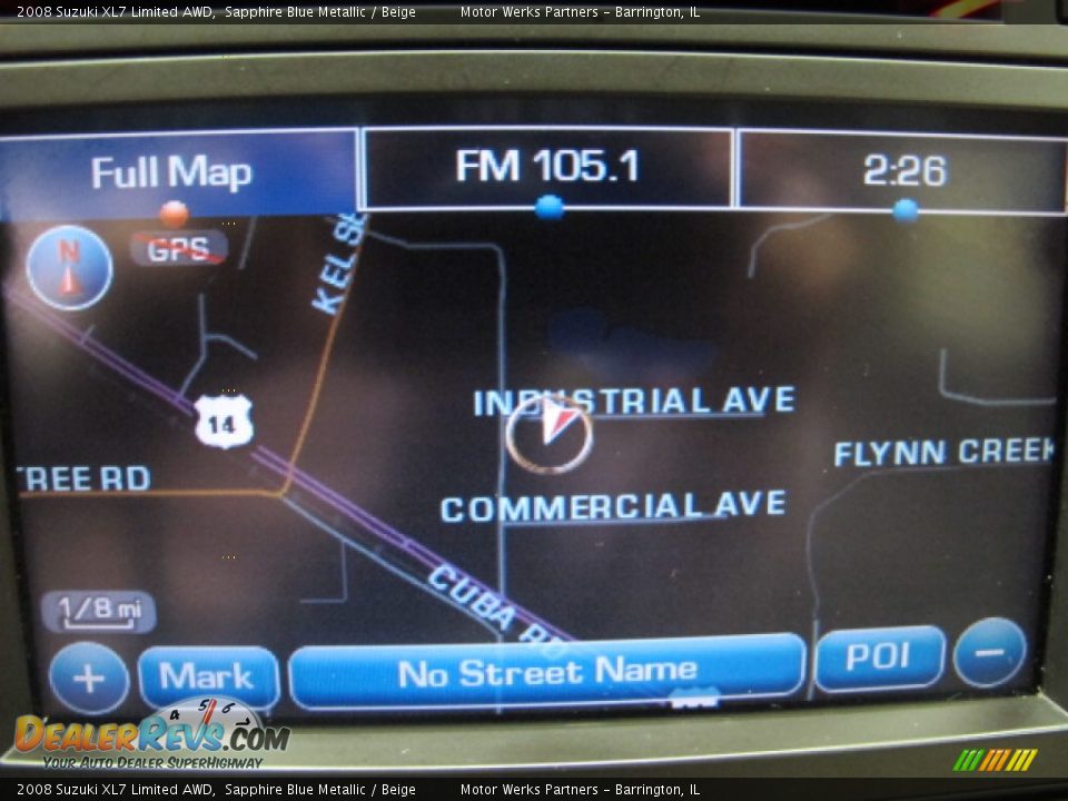 2008 Suzuki XL7 Limited AWD Sapphire Blue Metallic / Beige Photo #36