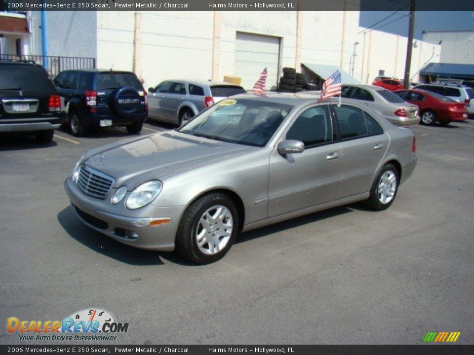 2006 Mercedes-Benz E 350 Sedan Pewter Metallic / Charcoal Photo #1