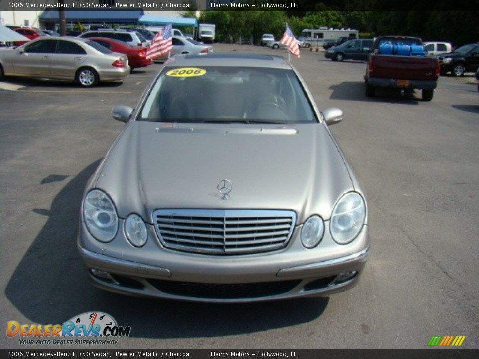 2006 Mercedes-Benz E 350 Sedan Pewter Metallic / Charcoal Photo #2