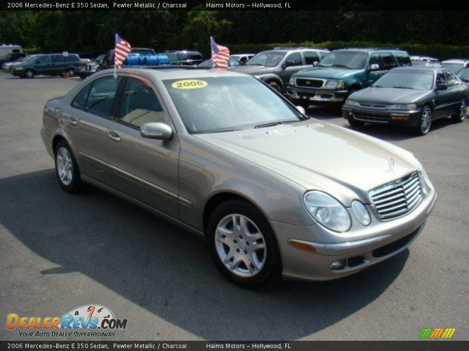 2006 Mercedes-Benz E 350 Sedan Pewter Metallic / Charcoal Photo #3
