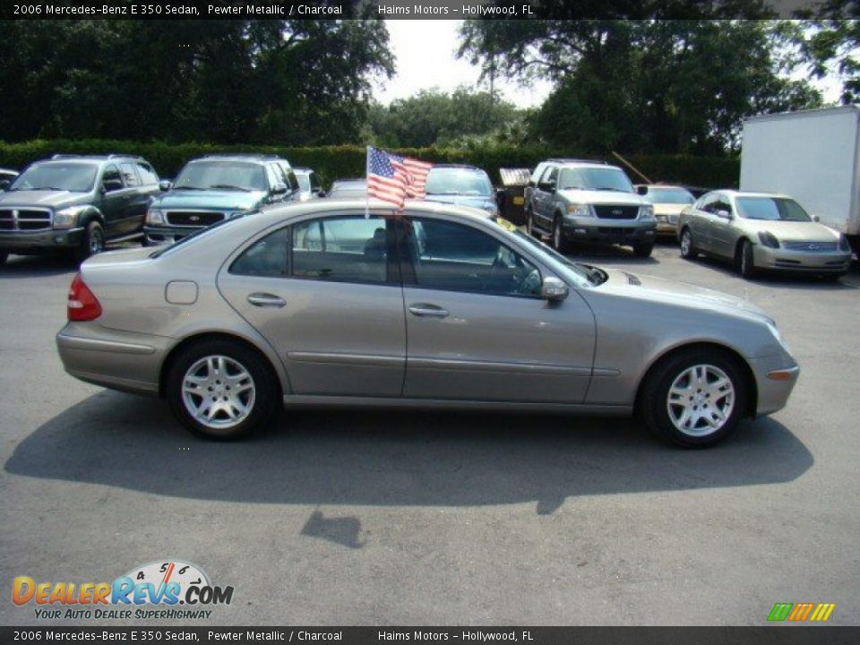 2006 Mercedes-Benz E 350 Sedan Pewter Metallic / Charcoal Photo #4