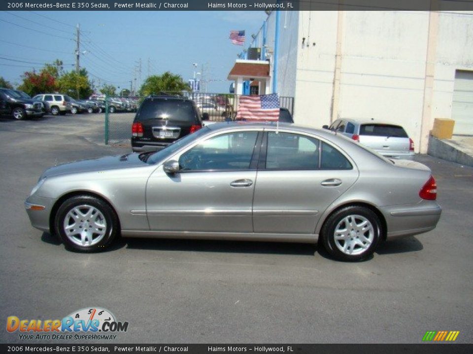 2006 Mercedes-Benz E 350 Sedan Pewter Metallic / Charcoal Photo #8