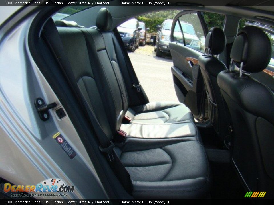 2006 Mercedes-Benz E 350 Sedan Pewter Metallic / Charcoal Photo #12