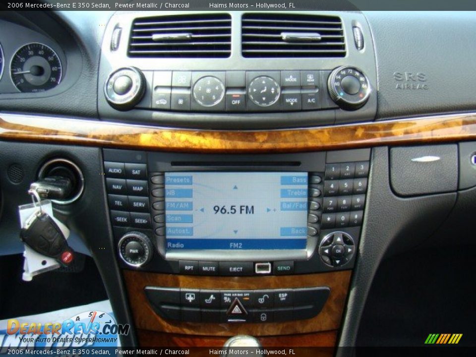 2006 Mercedes-Benz E 350 Sedan Pewter Metallic / Charcoal Photo #16