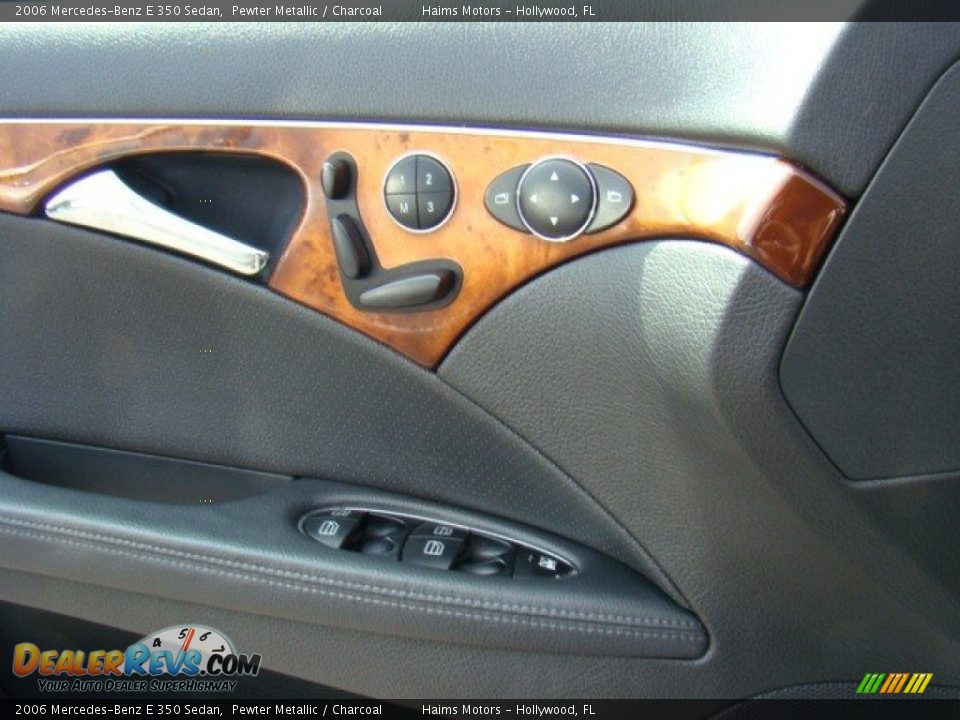 2006 Mercedes-Benz E 350 Sedan Pewter Metallic / Charcoal Photo #19