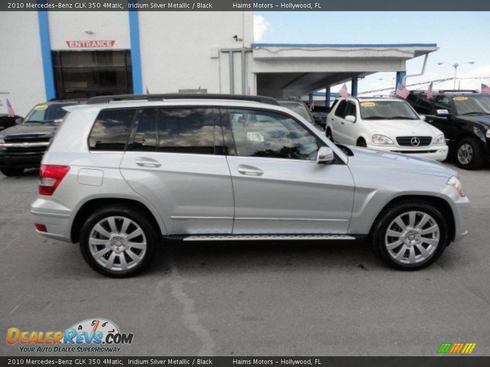 2010 Mercedes-Benz GLK 350 4Matic Iridium Silver Metallic / Black Photo #3