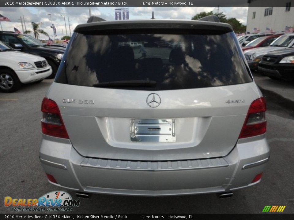 2010 Mercedes-Benz GLK 350 4Matic Iridium Silver Metallic / Black Photo #5