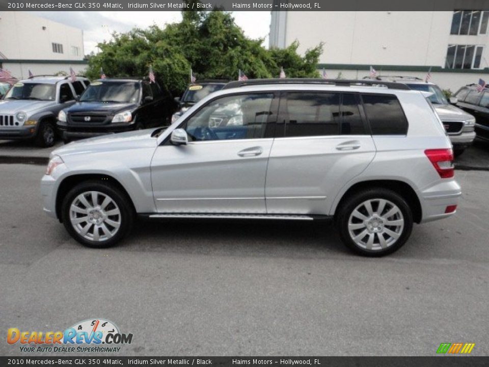 2010 Mercedes-Benz GLK 350 4Matic Iridium Silver Metallic / Black Photo #7