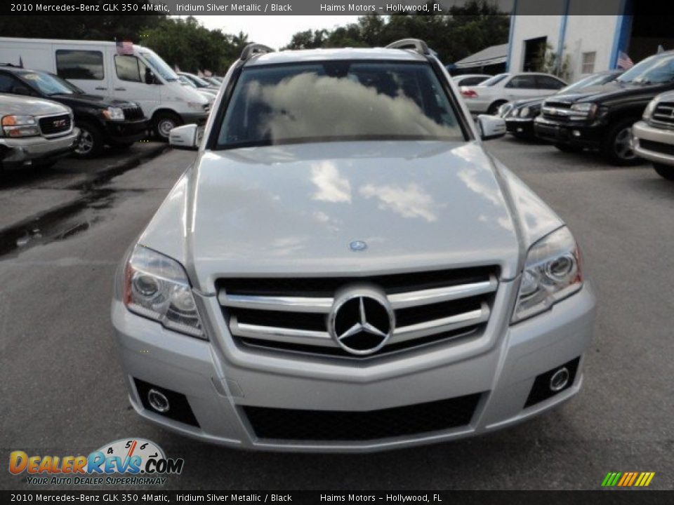 2010 Mercedes-Benz GLK 350 4Matic Iridium Silver Metallic / Black Photo #8