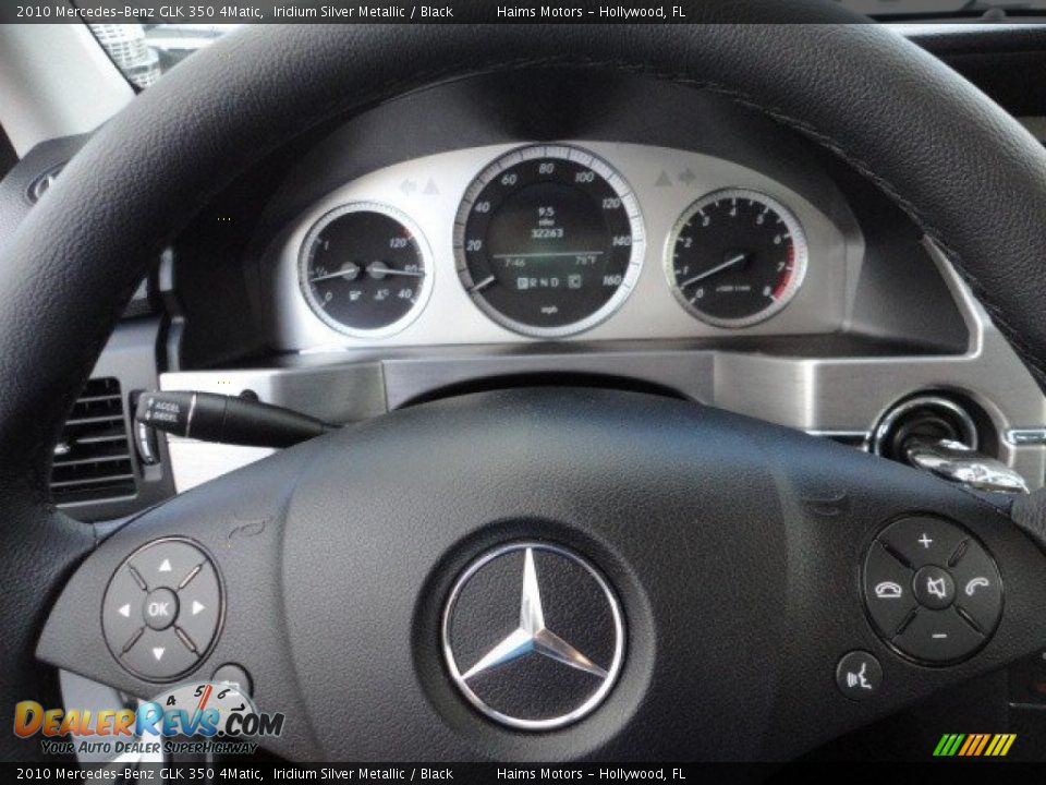 2010 Mercedes-Benz GLK 350 4Matic Iridium Silver Metallic / Black Photo #14