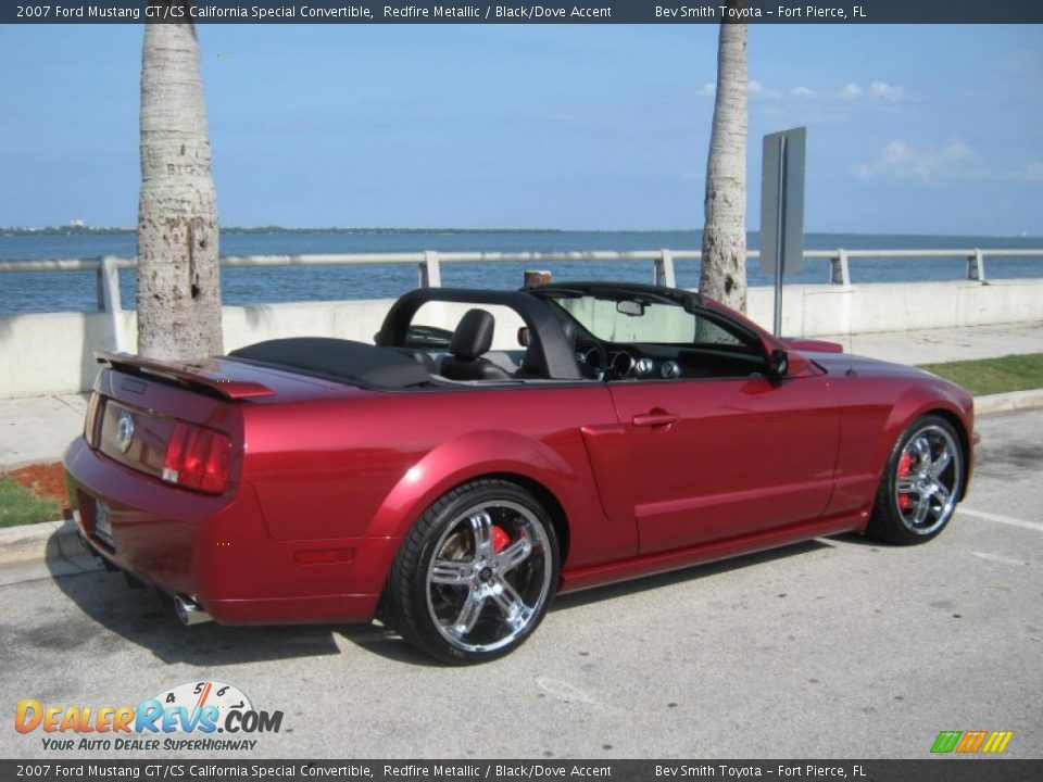 Redfire Metallic 2007 Ford Mustang GT/CS California Special Convertible Photo #4