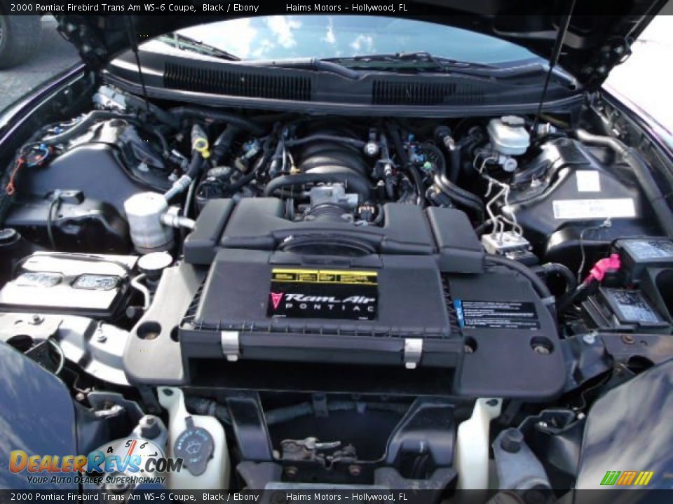 2000 Pontiac Firebird Trans Am WS-6 Coupe 5.7 Liter OHV 16-Valve LS1 V8 Engine Photo #11