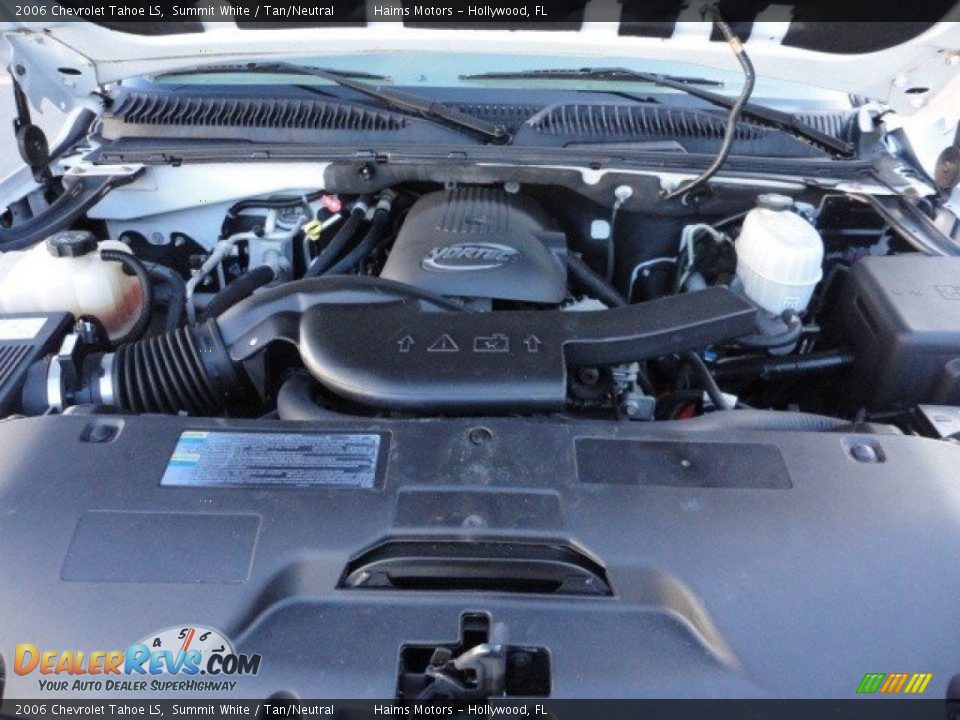 2006 Chevrolet Tahoe LS Summit White / Tan/Neutral Photo #10