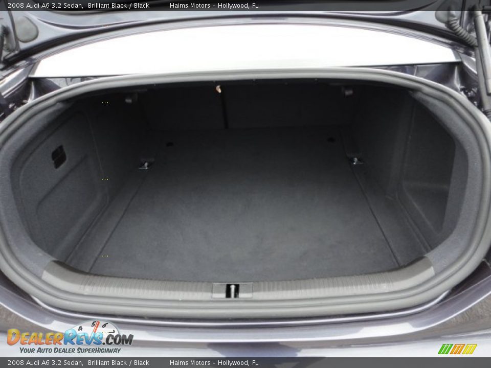 2008 Audi A6 3.2 Sedan Brilliant Black / Black Photo #21