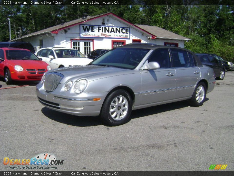 2005 Kia Amanti Diamond Silver / Gray Photo #1