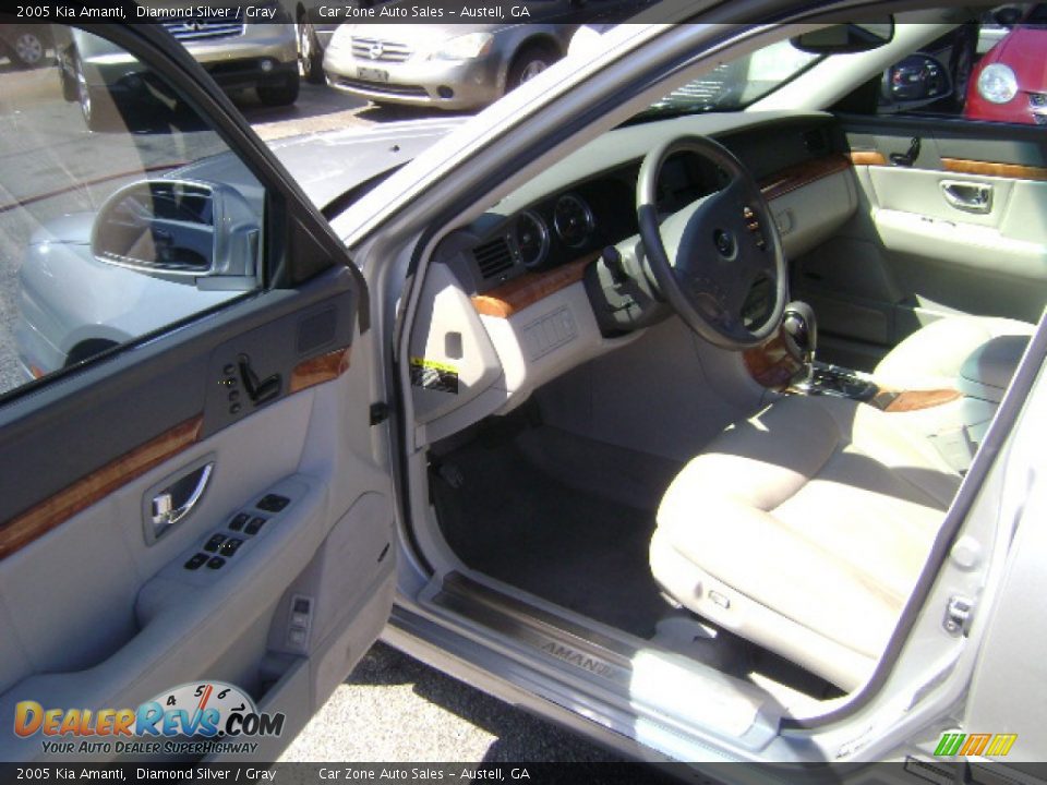 2005 Kia Amanti Diamond Silver / Gray Photo #3