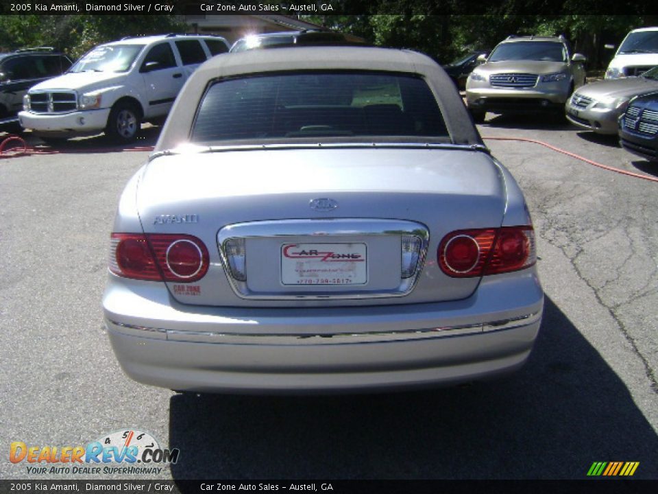 2005 Kia Amanti Diamond Silver / Gray Photo #6