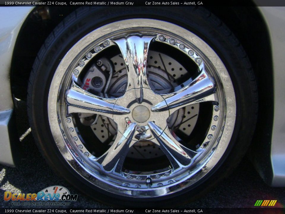 Custom Wheels of 1999 Chevrolet Cavalier Z24 Coupe Photo #3