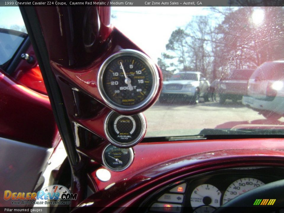 Pillar mounted gauges - 1999 Chevrolet Cavalier