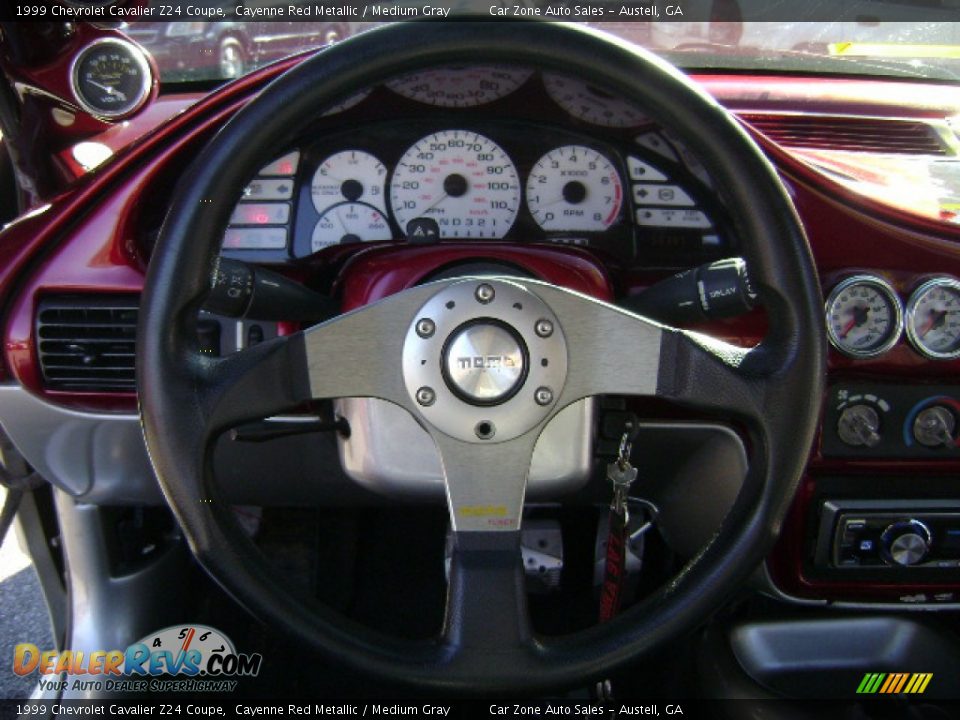 1999 Chevrolet Cavalier Z24 Coupe Steering Wheel Photo #7