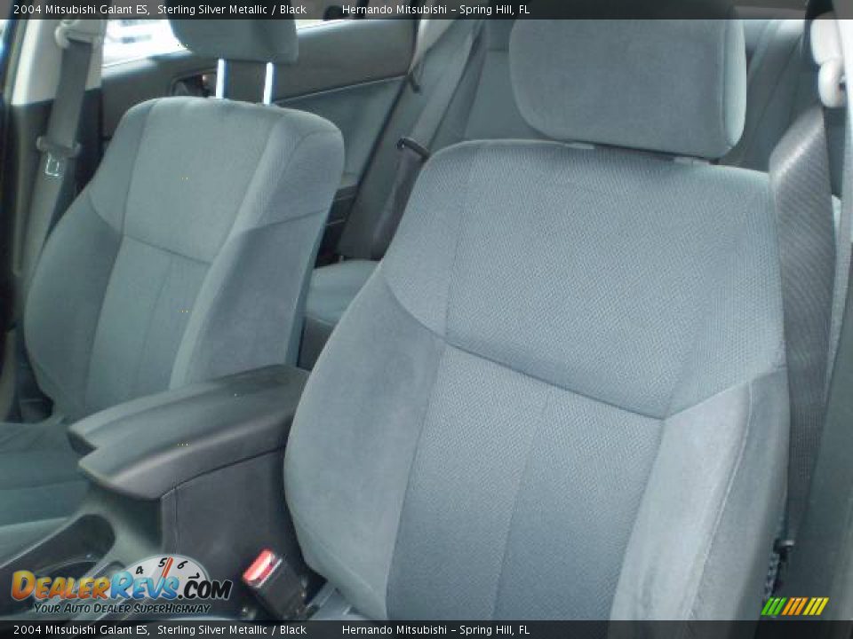 2004 Mitsubishi Galant ES Sterling Silver Metallic / Black Photo #14