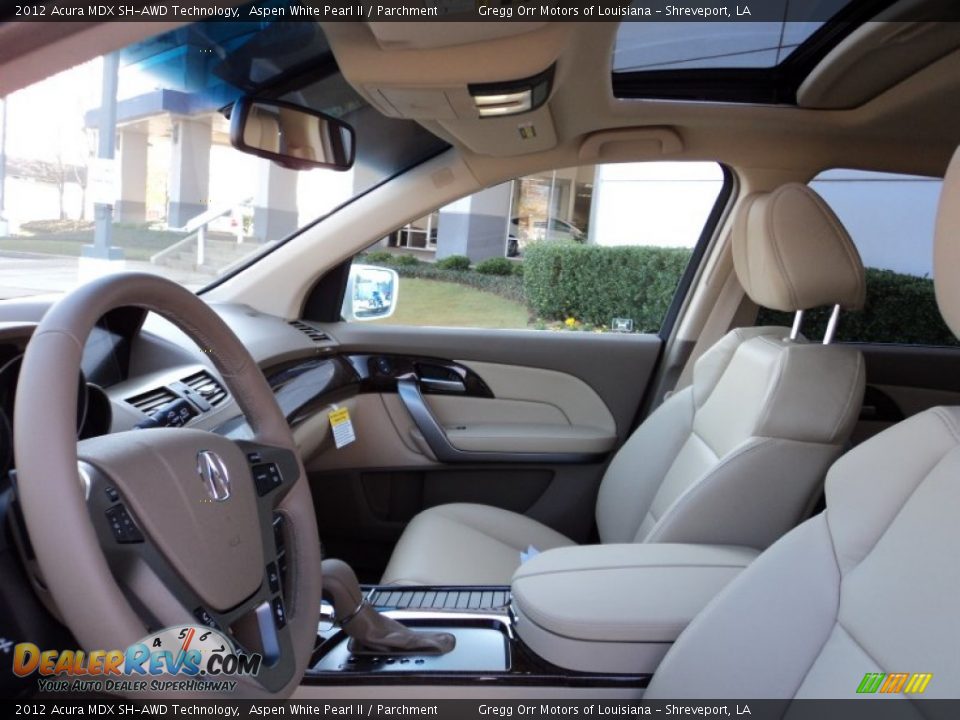 Parchment Interior - 2012 Acura MDX SH-AWD Technology Photo #16