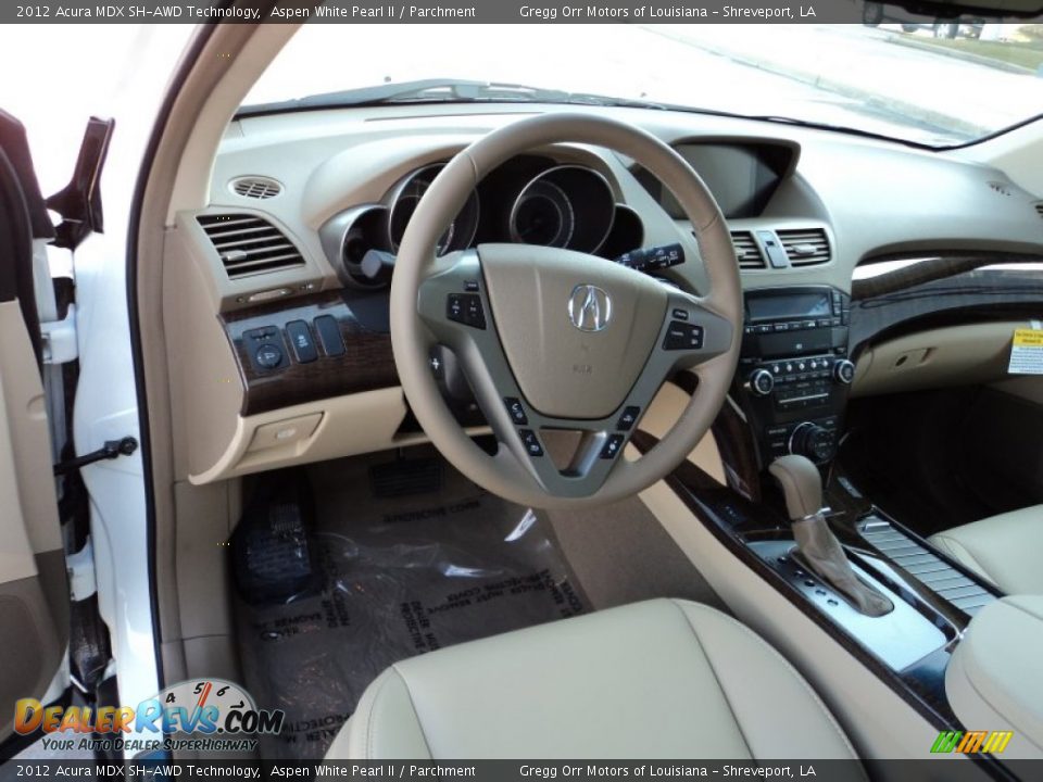 Dashboard of 2012 Acura MDX SH-AWD Technology Photo #17