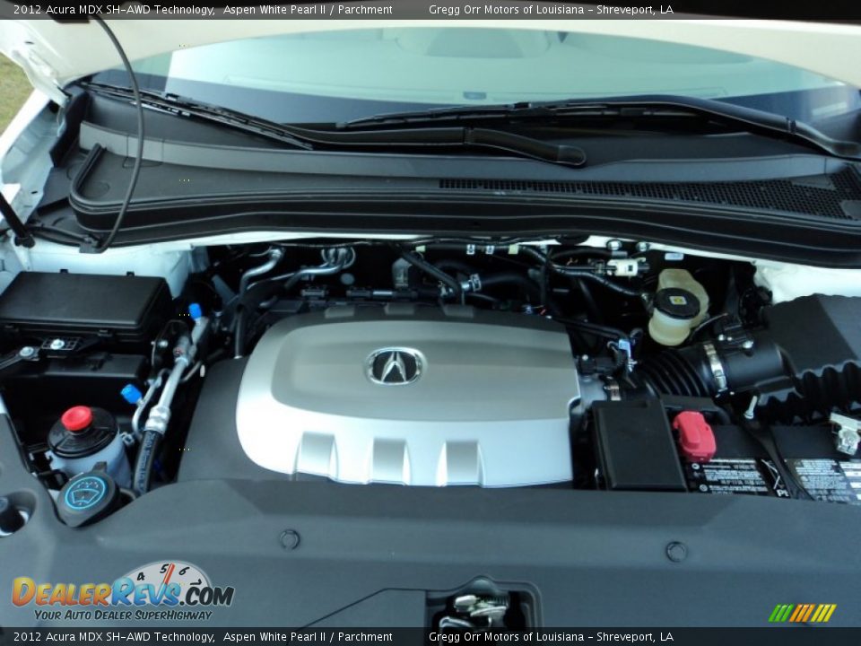 2012 Acura MDX SH-AWD Technology 3.7 Liter SOHC 24-Valve VTEC V6 Engine Photo #25