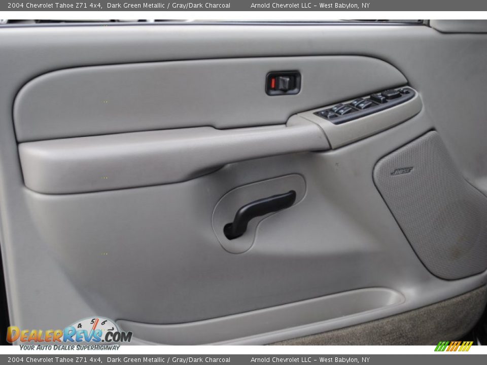 2004 Chevrolet Tahoe Z71 4x4 Dark Green Metallic / Gray/Dark Charcoal Photo #11