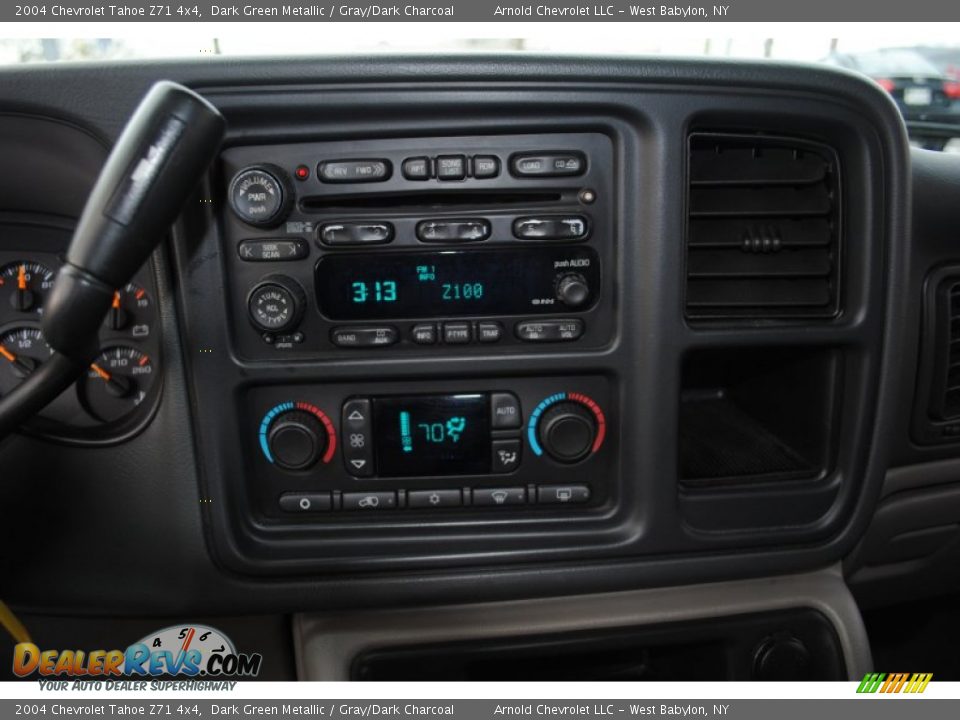 2004 Chevrolet Tahoe Z71 4x4 Dark Green Metallic / Gray/Dark Charcoal Photo #13