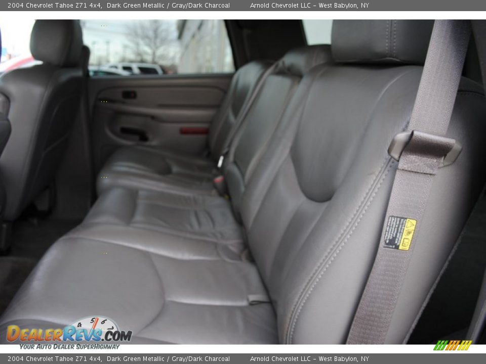 2004 Chevrolet Tahoe Z71 4x4 Dark Green Metallic / Gray/Dark Charcoal Photo #15