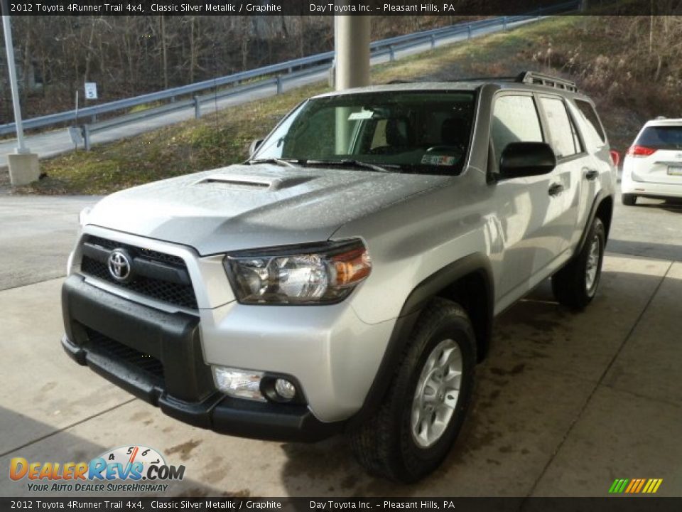 2012 toyota 4runner trail silver #3