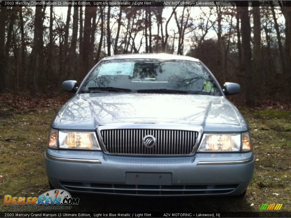 2003 Mercury Grand Marquis LS Ultimate Edition Light Ice Blue Metallic / Light Flint Photo #2
