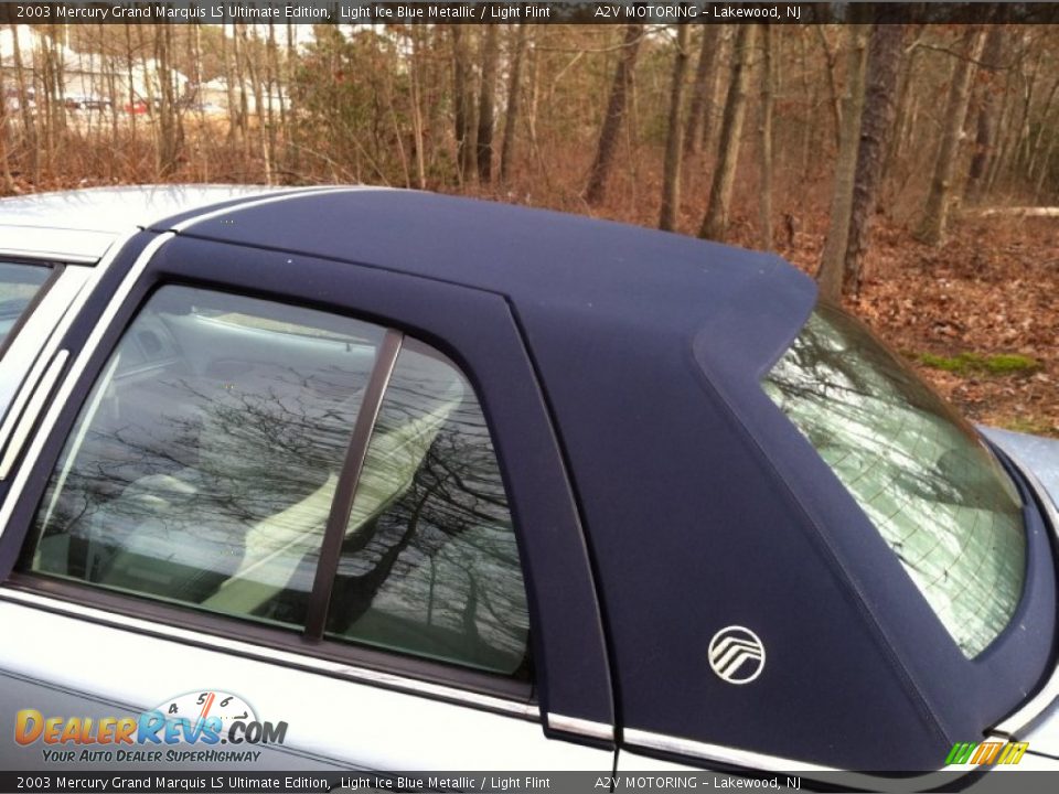 2003 Mercury Grand Marquis LS Ultimate Edition Light Ice Blue Metallic / Light Flint Photo #9