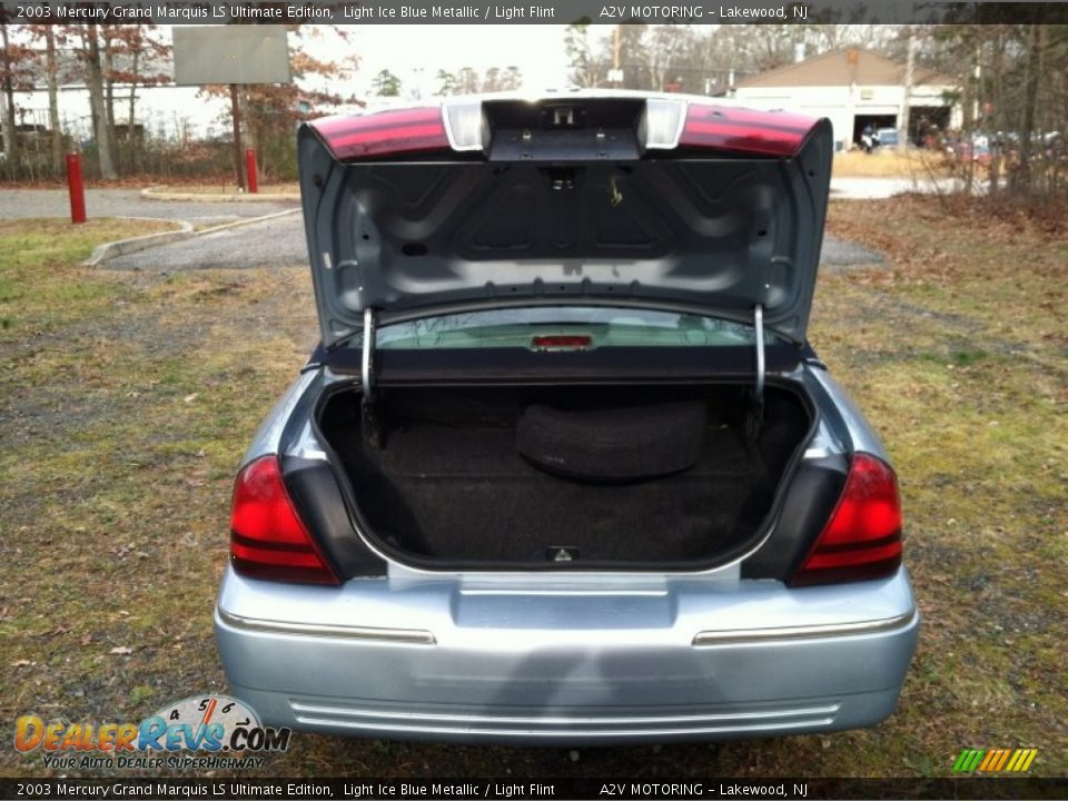 2003 Mercury Grand Marquis LS Ultimate Edition Light Ice Blue Metallic / Light Flint Photo #11