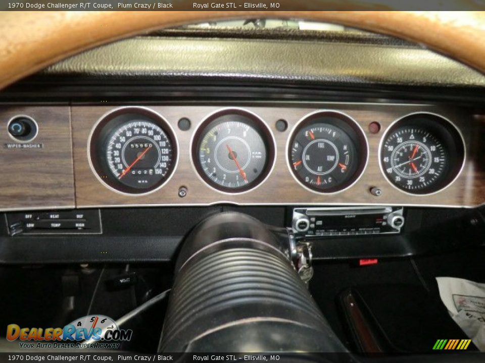 1970 Dodge Challenger R/T Coupe Gauges Photo #16