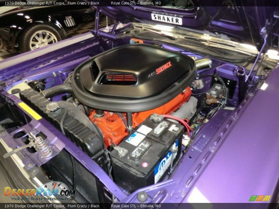 1970 Dodge Challenger R/T Coupe 440 Sixpack OHV 16-Valve V8 Engine Photo #26