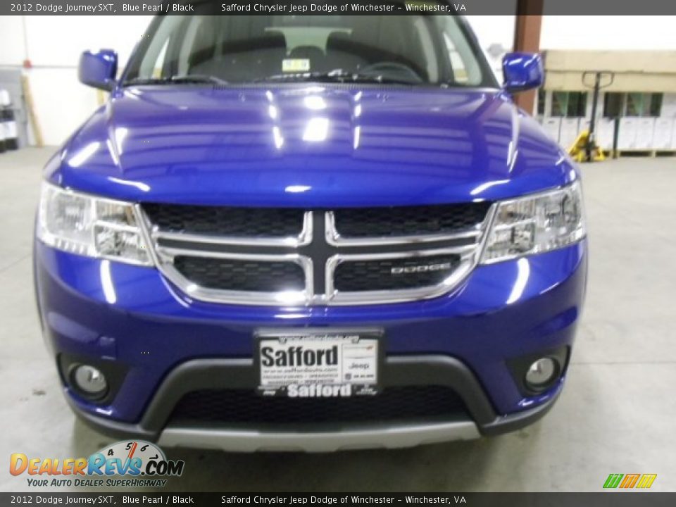 2012 Dodge Journey SXT Blue Pearl / Black Photo #9