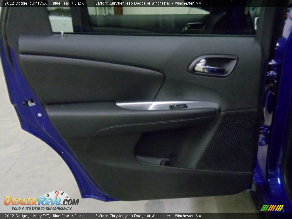 2012 Dodge Journey SXT Blue Pearl / Black Photo #11