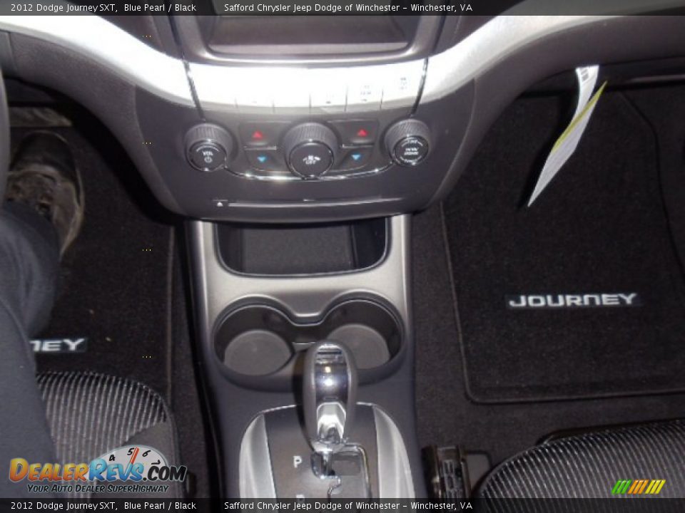 2012 Dodge Journey SXT Blue Pearl / Black Photo #16